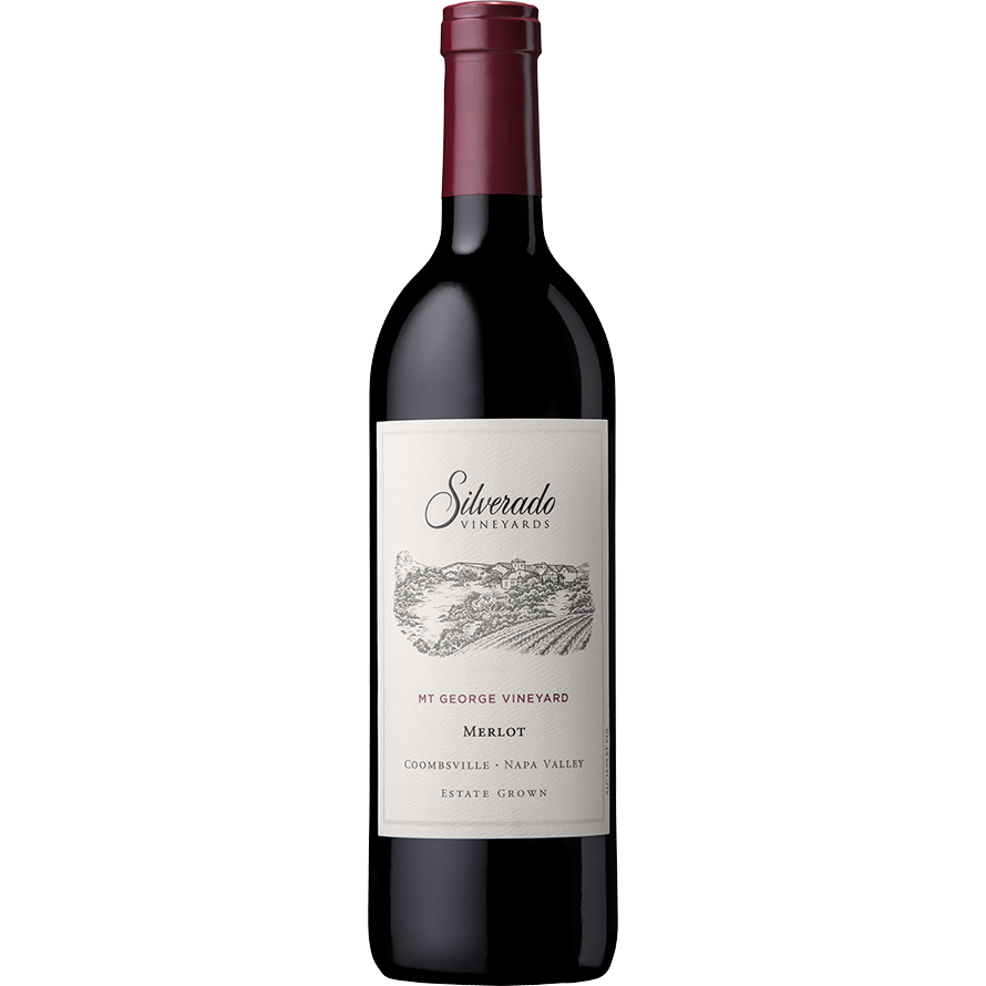 Silverado Vineyards Merlot Estate Grown Mt. George Vineyard Napa Valley - Available at Wooden Cork