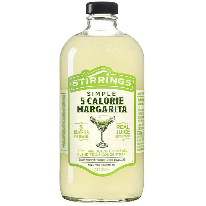 Stirrings 5 Calorie Margarita Mix - Available at Wooden Cork