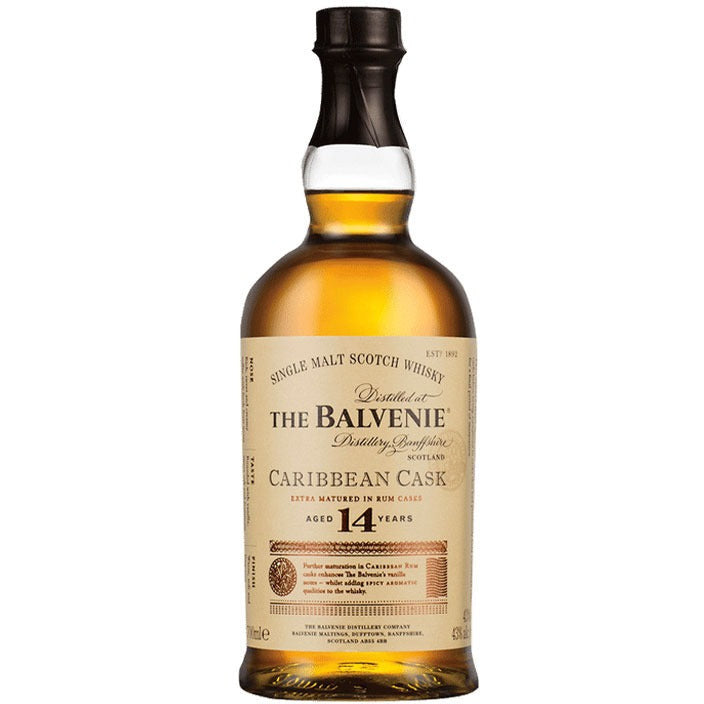 Balvenie 14 Year Caribbean Cask - Available at Wooden Cork