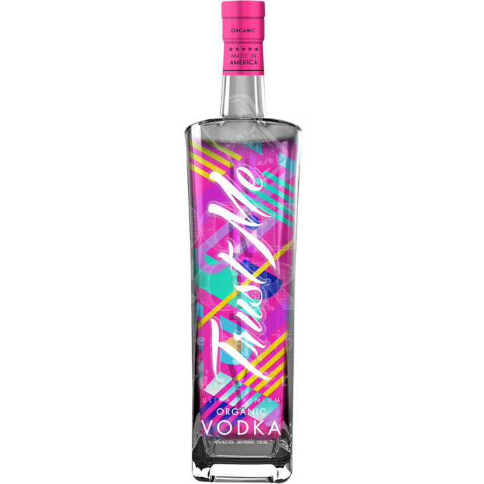 Trust Me Organic Vodka - Available at Wooden Cork