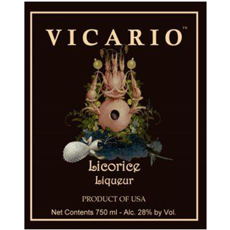 Buy Vicario Licorice Liqueur | Vicario - Wooden Cork #1 Online