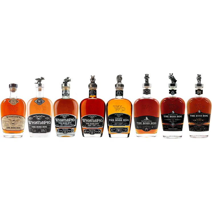 WhistlePig The Boss Hog Complete Set 1-8 - Available at Wooden Cork