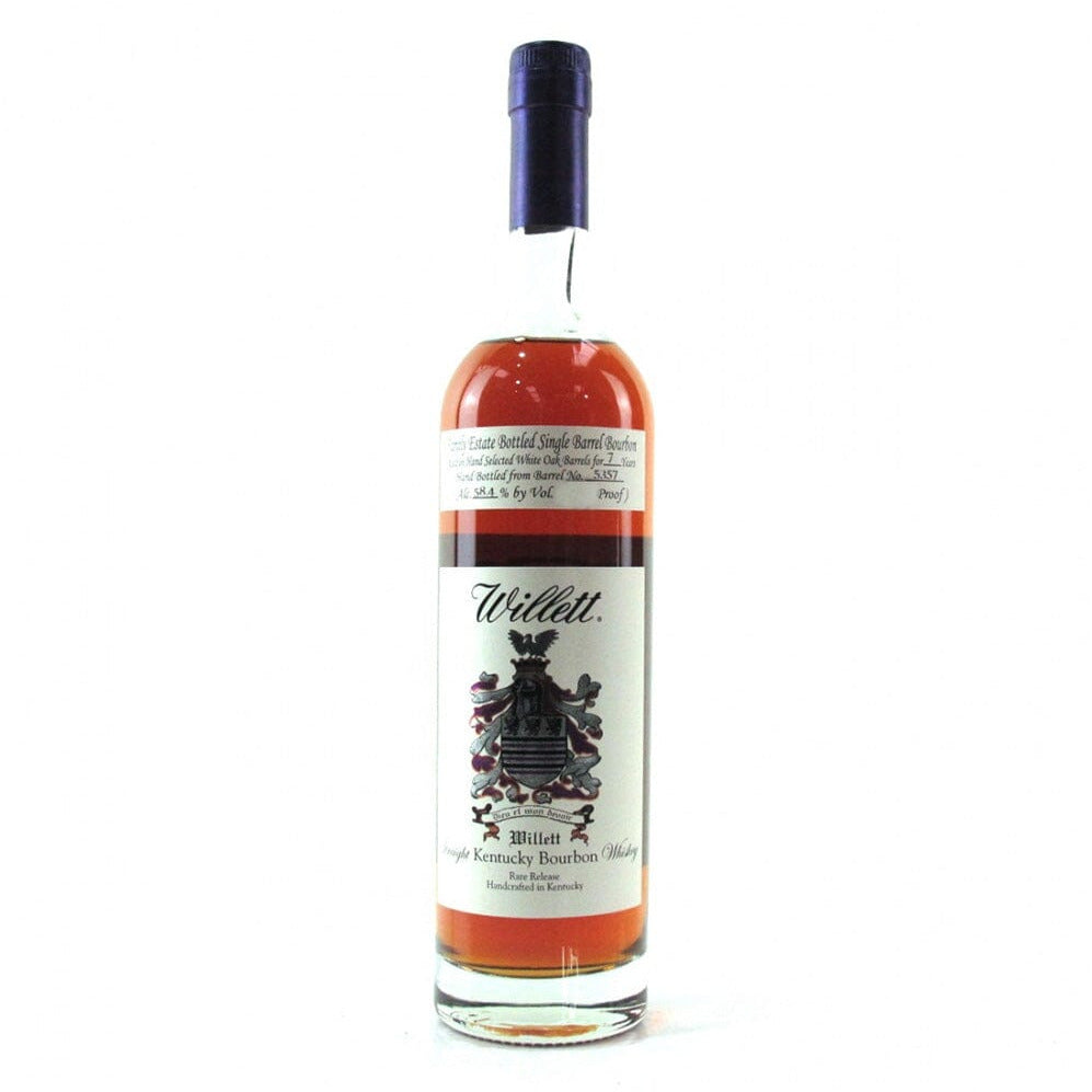 Willett Family Estate Bottled Single Barrel Bourbon Aged in White Oak Barrels for 8 Years 126.4 Proof "Don't H8 The Player" - Available at Wooden Cork