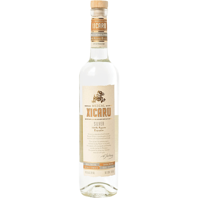 Xicaru Silver Mezcal Artesanal Tequila - Available at Wooden Cork