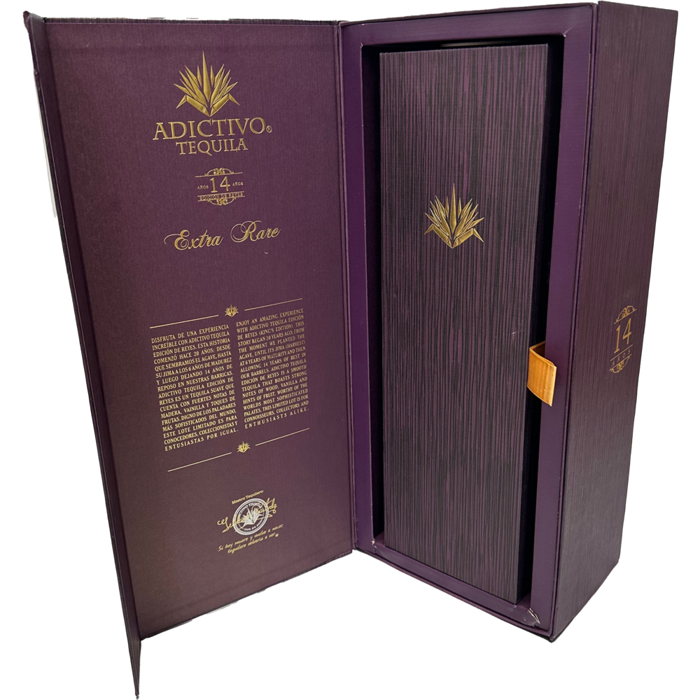 Adictivo Extra Rare Extra Anejo Kings Edition Tequila 14 Years - Available at Wooden Cork