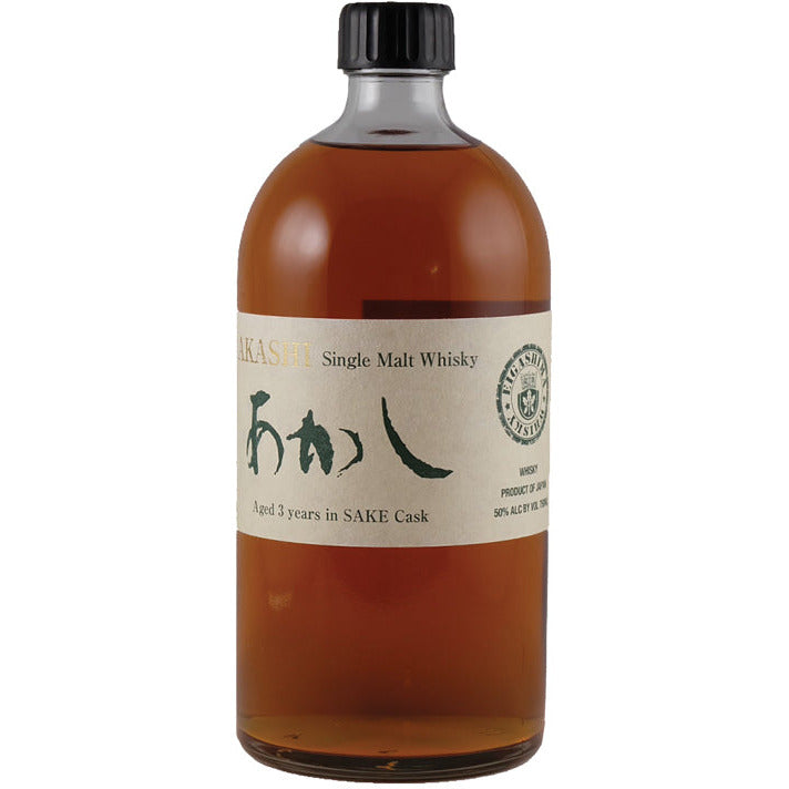 Akashi 5 Years Old Sake Cask Single Malt Whisky - Available at Wooden Cork