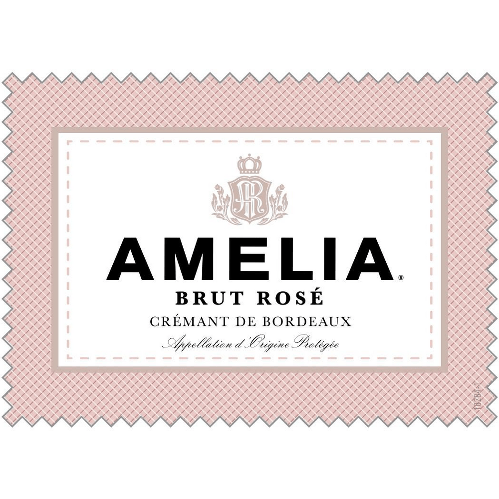 Amelia Cremant De Bordeaux Brut Rose 750ml