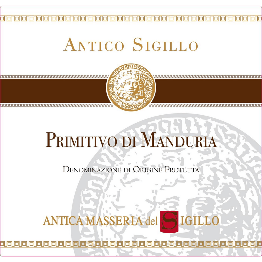 Antica Masseria Del Sigillo Primitivo Di Manduria Primitivo 750ml