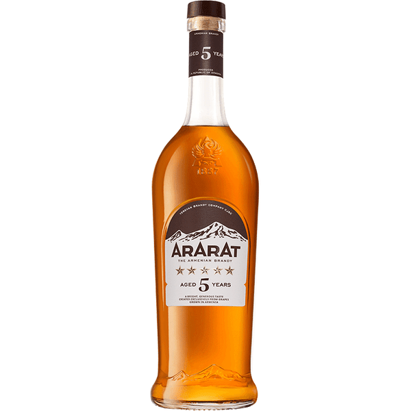 ARARAT 5年熟成ブランデー・5スター 500ml Ararat 5-Star Brandy VS 5Year – Wooden Cork
