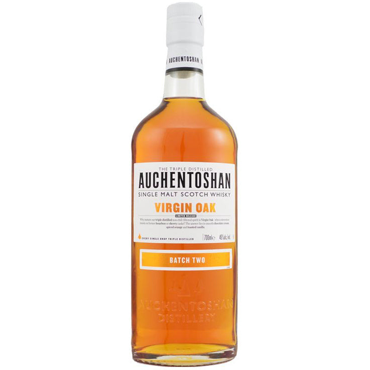 Auchentoshan Single Malt Scotch Virgin Oak Limited Release Batch Two - Available at Wooden Cork