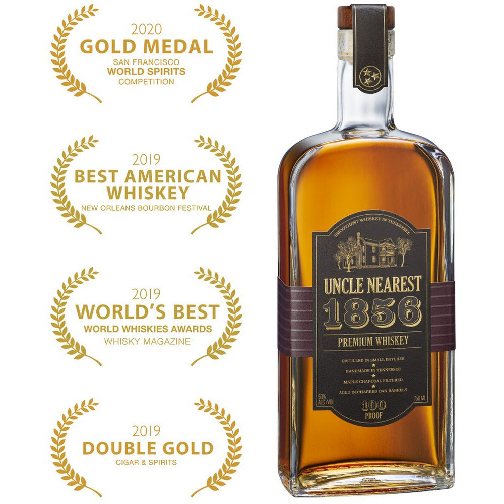 Uncle Nearest 1856 Premium Aged Whiskey & 1884 Small Batch Whiskey Set - Available at Wooden Cork