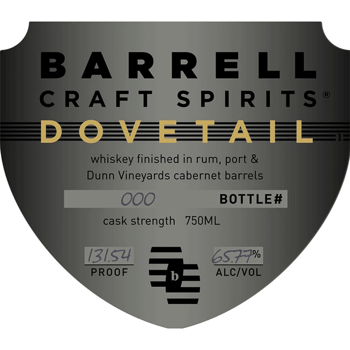 Barrell Craft Spirits Gray Label Dovetail 15 Year - Available at Wooden Cork