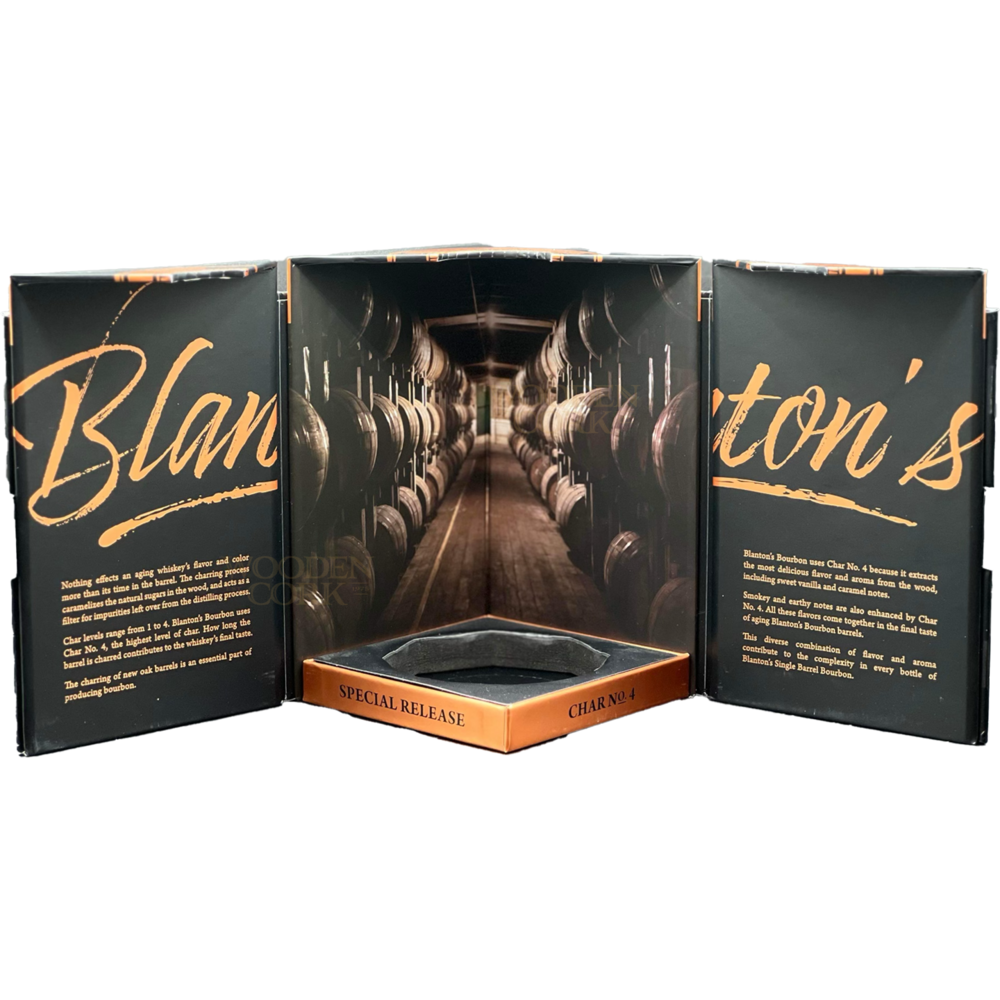 Blanton’s Char No. 4 2022 Special Release - Available at Wooden Cork