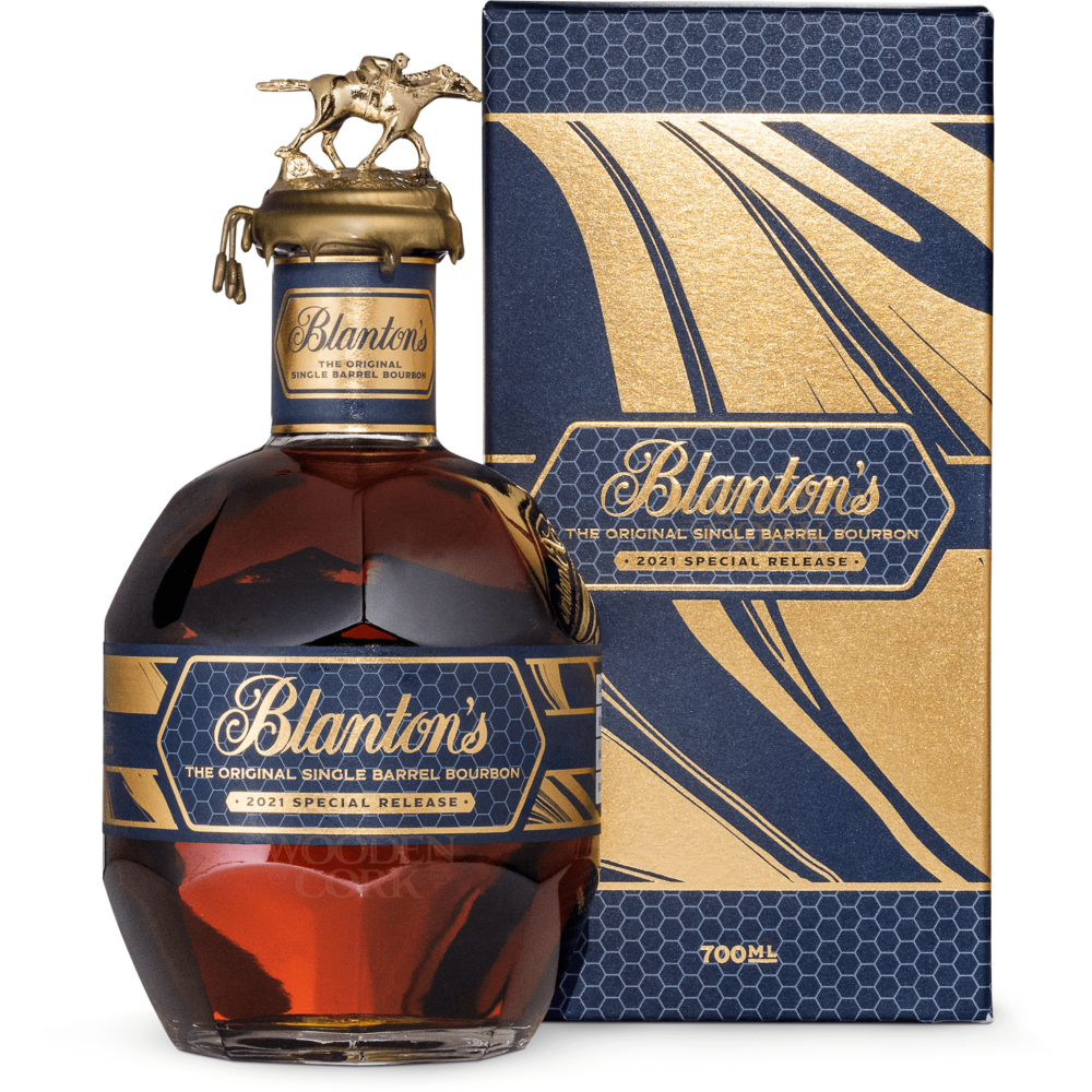 Blanton's Bourbon Set of Bottle Ice Molds