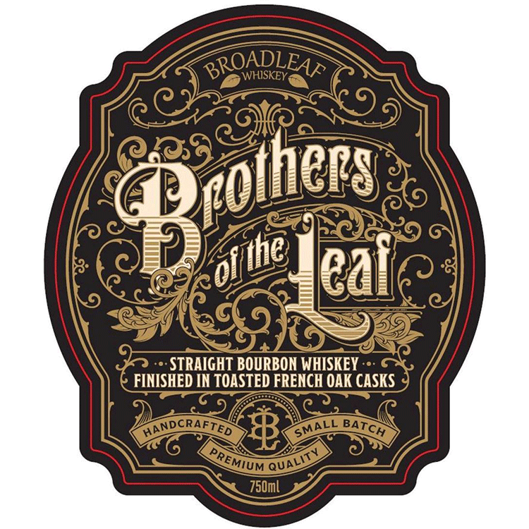 Broadleaf Brothers of the Lead Straight Bourbon Finished w/ Toasted Fr