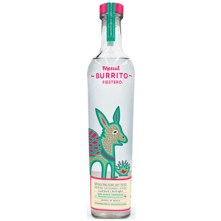 Burrito Fiestero Mezcal Artesanal Joven 84 - Available at Wooden Cork