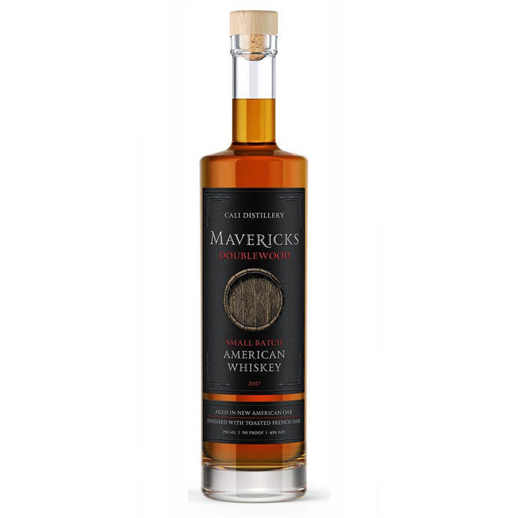 Cali Mavericks Double Wood Small Batch American Whiskey - Available at Wooden Cork