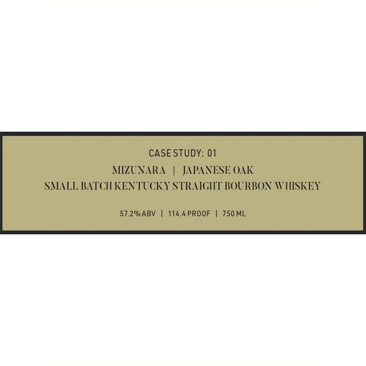 Frank August Case Study: 01 Mizunara Kentucky Straight Bourbon - Available at Wooden Cork