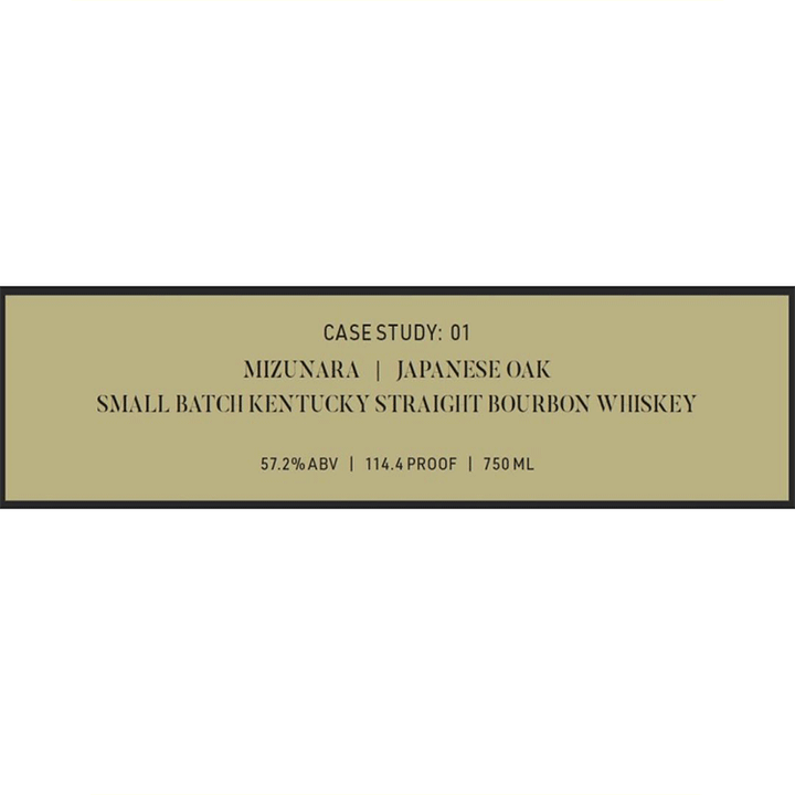 Frank August Case Study: 01 Mizunara Kentucky Straight Bourbon - Available at Wooden Cork