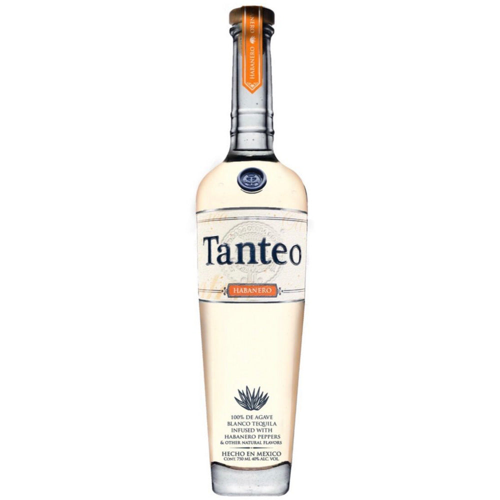 Tanteo Tequila Habanero Blanco Tequila 100% de Agave - Available at Wooden Cork