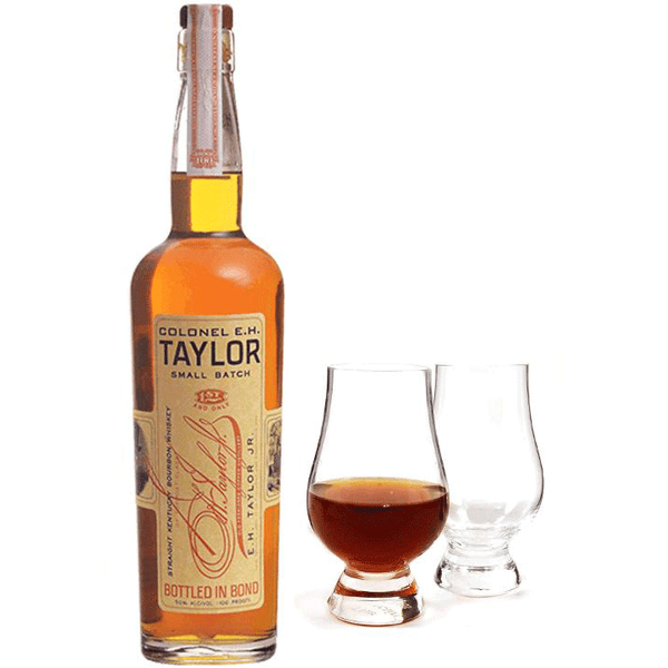 Colonel E.H. Taylor Small Batch with Glencairn Set Bundle – Wooden