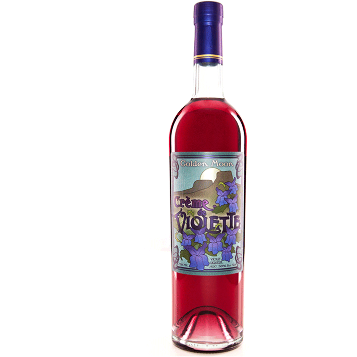 Golden Moon Creme De Violette Liqueur - Available at Wooden Cork