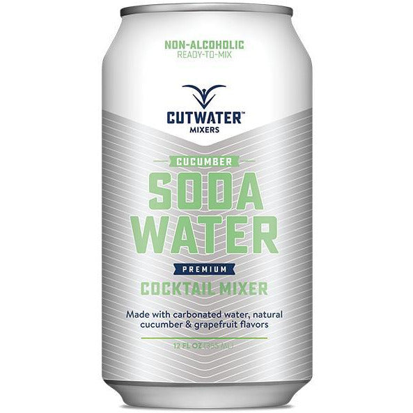 Buy Cutwater Spirits Cucumber Soda Water Mixer 4pk