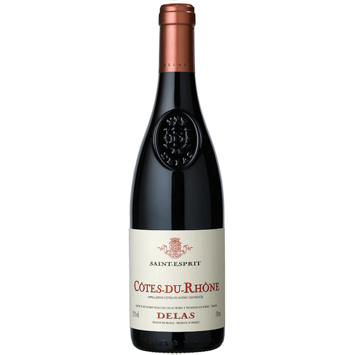 Delas Cotes Du Rhone Rouge Saint Esprit - Available at Wooden Cork