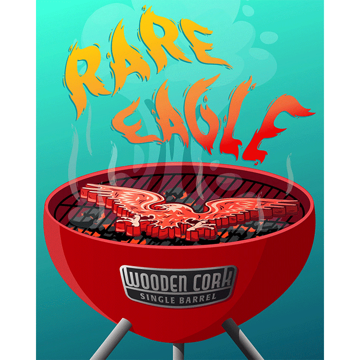 Eagle Rare "Rare Eagle" Single Barrel Select for Wooden Cork x  Hilltop Liquor