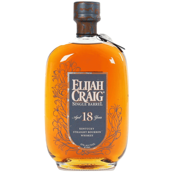 ウイスキー ELIJAH CRAIG 18years old Single Barrel Elijah Craig 18 Year Single Barrel Bourbon Whiskey — Rare