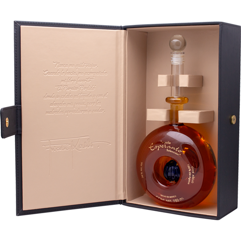 Tequila Esperanto Extra Anejo Frida Kahlo Limited Edition - Available at Wooden Cork