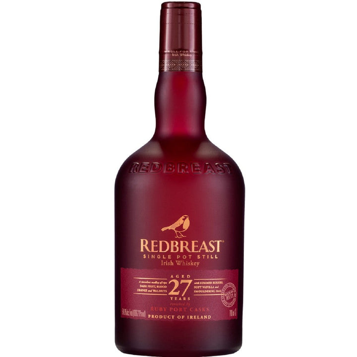 Redbreast 27 Year Old Irish Single Pot Still Whiskey - Available at Wooden Cork