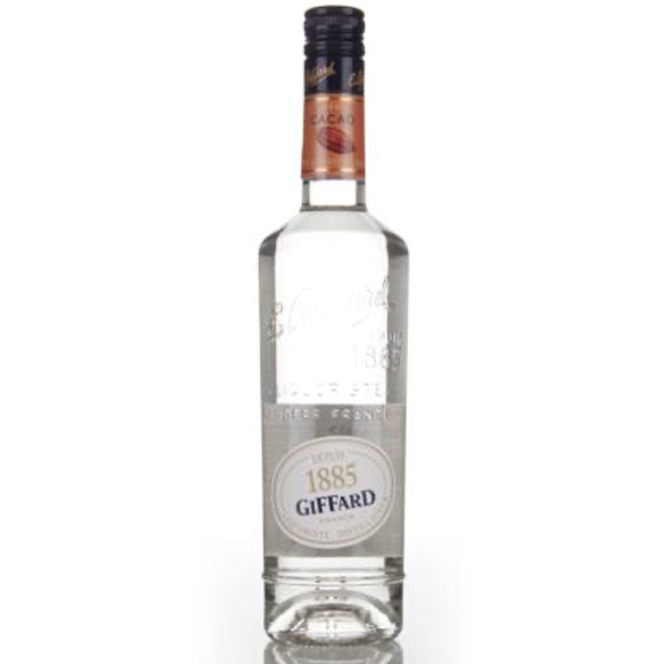 Giffard Crème de Cacao White Liqueur - Available at Wooden Cork