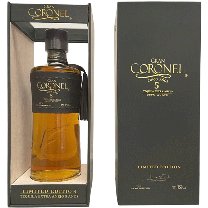 Gran Coronel Cinco Anos 5 Yr. Extra Anejo - Available at Wooden Cork