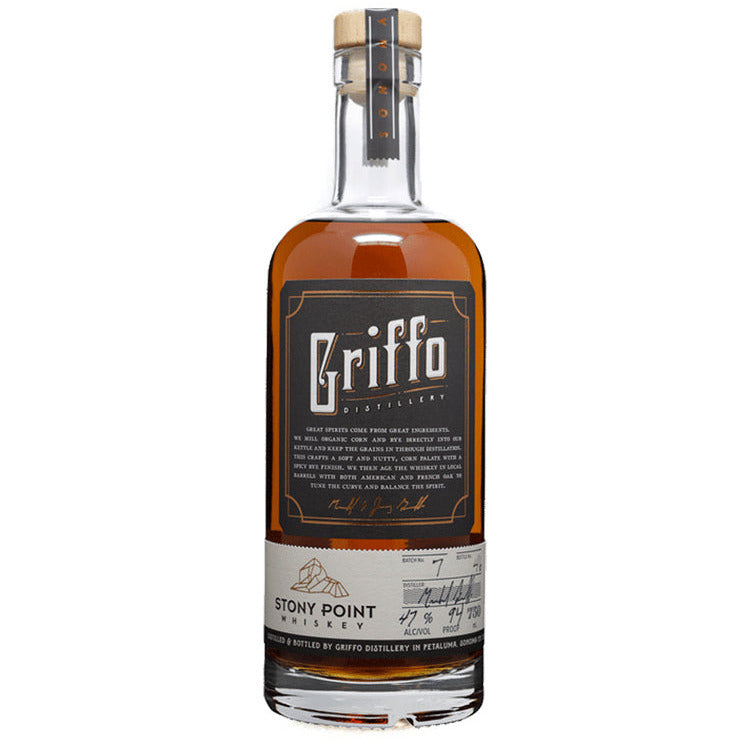 Griffo Distillery Stony Point Whiskey - Available at Wooden Cork
