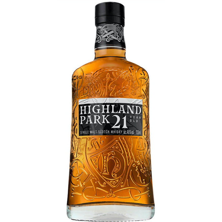 Highland Park 21 Year Scotch Whiskey - Available at Wooden Cork