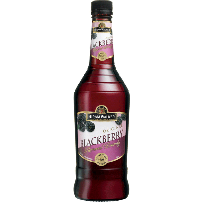 Hiram Walker Blackberry Flavored Brandy - Available at Wooden Cork