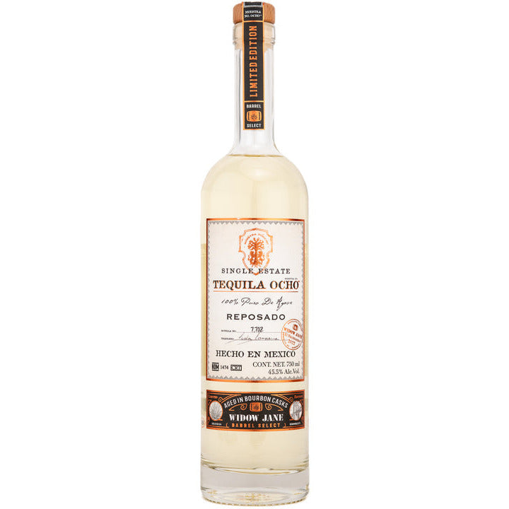 Tequila Ocho "Widow Jane Barrel Select" Tequila Reposado 750ml - Available at Wooden Cork