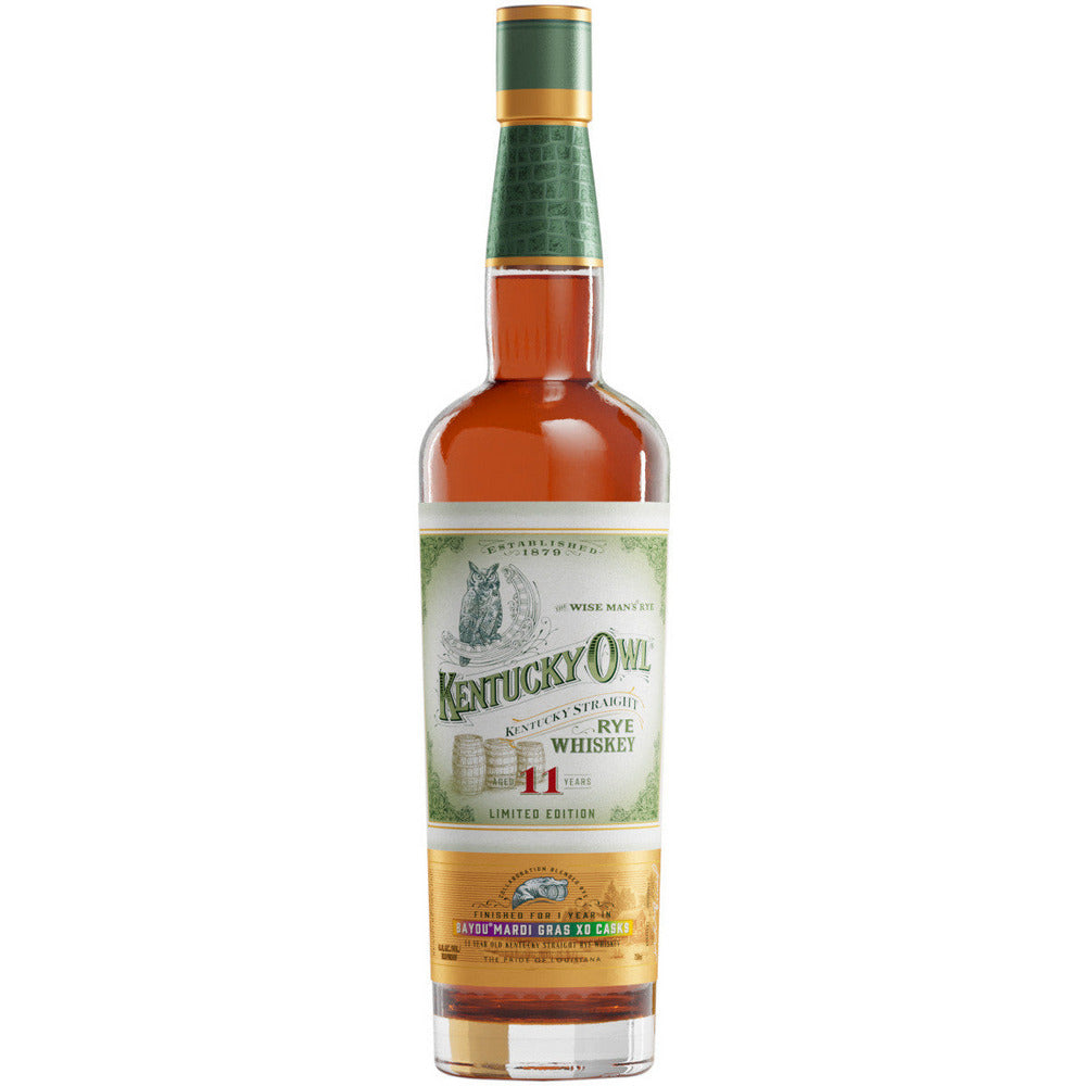 Kentucky Owl 11 Year Bayou Mardi Gras XO Cask - Available at Wooden Cork
