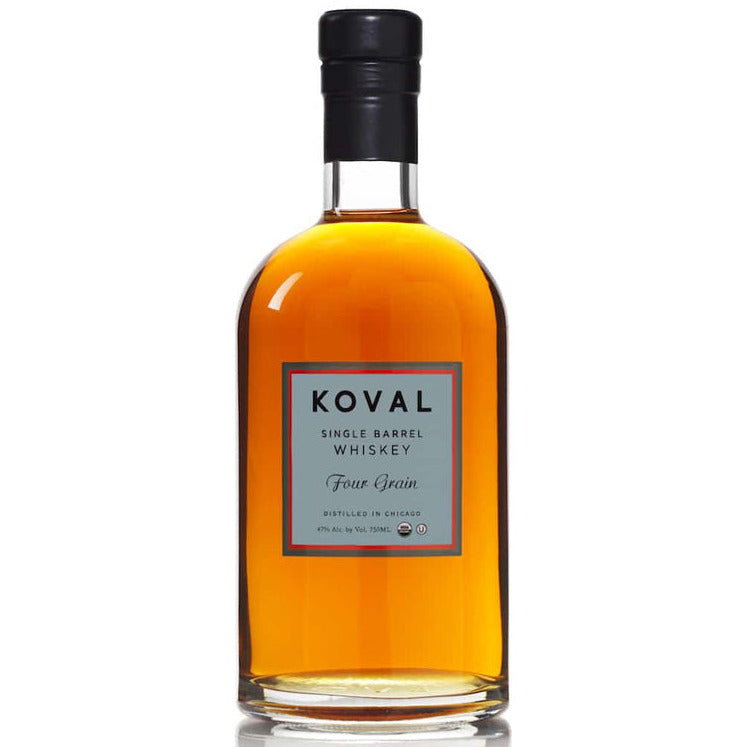 Koval Blended American Whiskey Single Barrel Four Grain - Available at Wooden Cork
