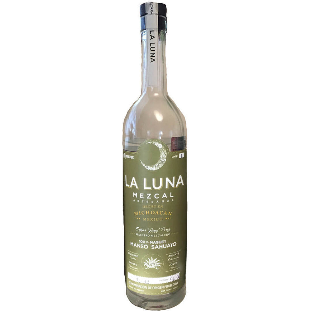 La Luna Mezcal Manso Sahuayo - Available at Wooden Cork