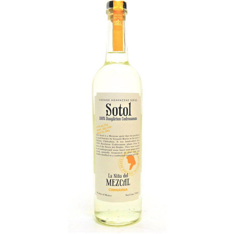 La Niña del Mezcal Sotol - Available at Wooden Cork