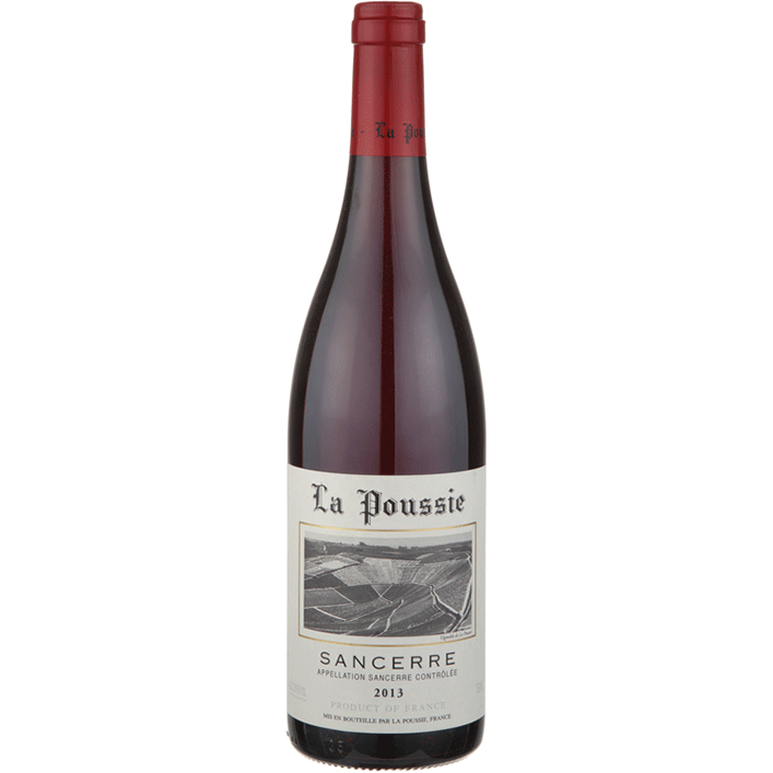 La Poussie Sancerre Rouge - Available at Wooden Cork