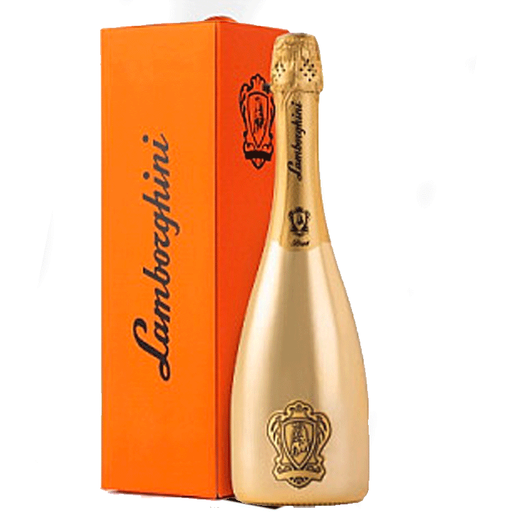 Lamborghini Gold Chrome 1.5 L - Available at Wooden Cork