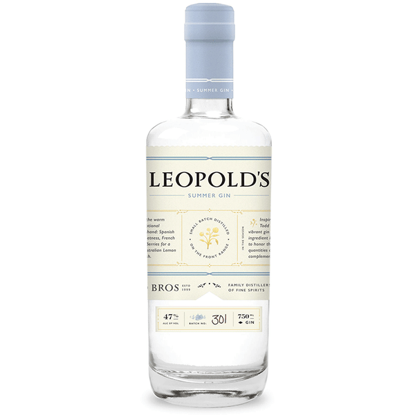 Leopold's Summer Gin | Blood Orange & Lemon Myrtle | Denver