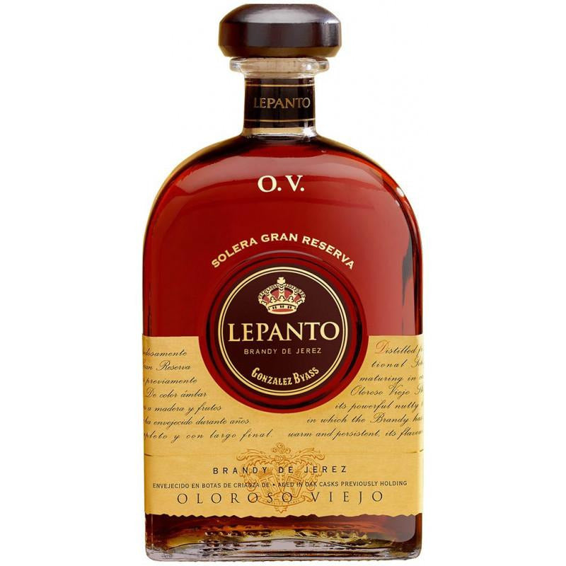 Lepanto Brandy De Jerez Oloroso Viejo Solera Gran Reserva - Available at Wooden Cork