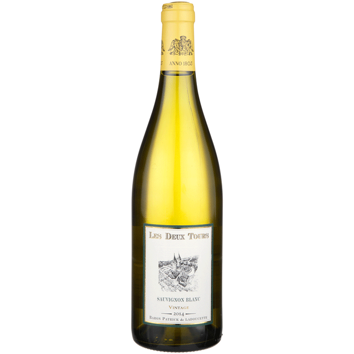 Les Deux Tours Sauvignon Blanc Touraine - Available at Wooden Cork