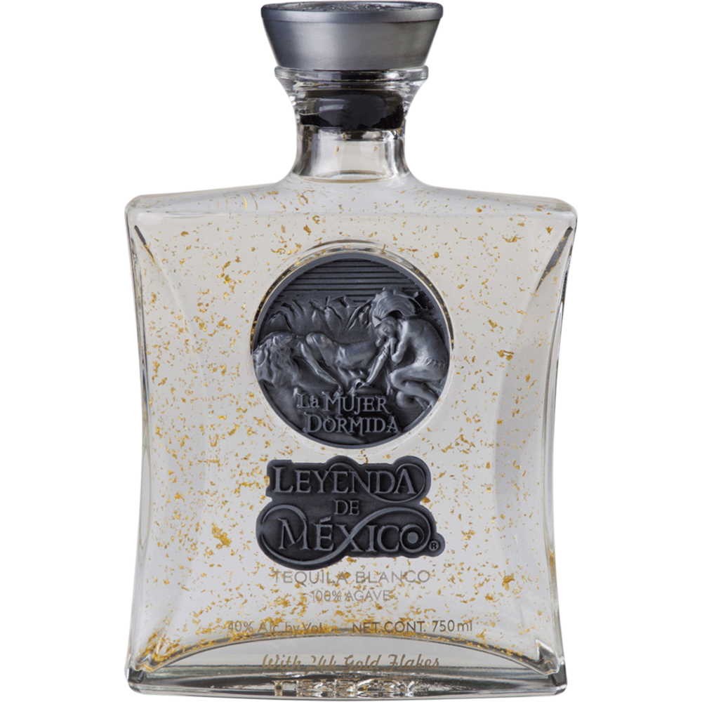 Leyenda De Mexico Tequila Blanco 24K - Available at Wooden Cork