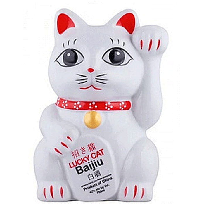 Lucky Cat Baijiu - Available at Wooden Cork