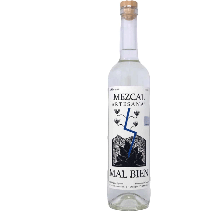 Mal Bien Mezcal Artesanal Espadin Lucio Morales Lopez - Available at Wooden Cork